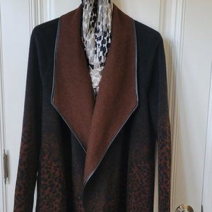 Bylyse Wool Blend Waterfall Cardigan